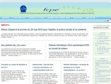 Tablet Screenshot of fcpe68.fr